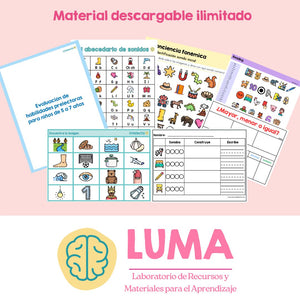Máster de actividades Bootcamp Lectoescritura (DIGITAL)