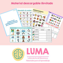 Cargar imagen en el visor de la galería, Tarjetas de fluidez lectora (Cursiva)