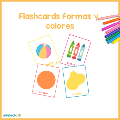 Flashcards de colores y formas