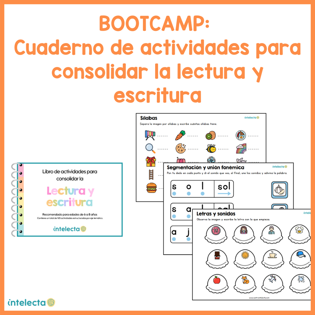 Máster de actividades Bootcamp Lectoescritura (DIGITAL)