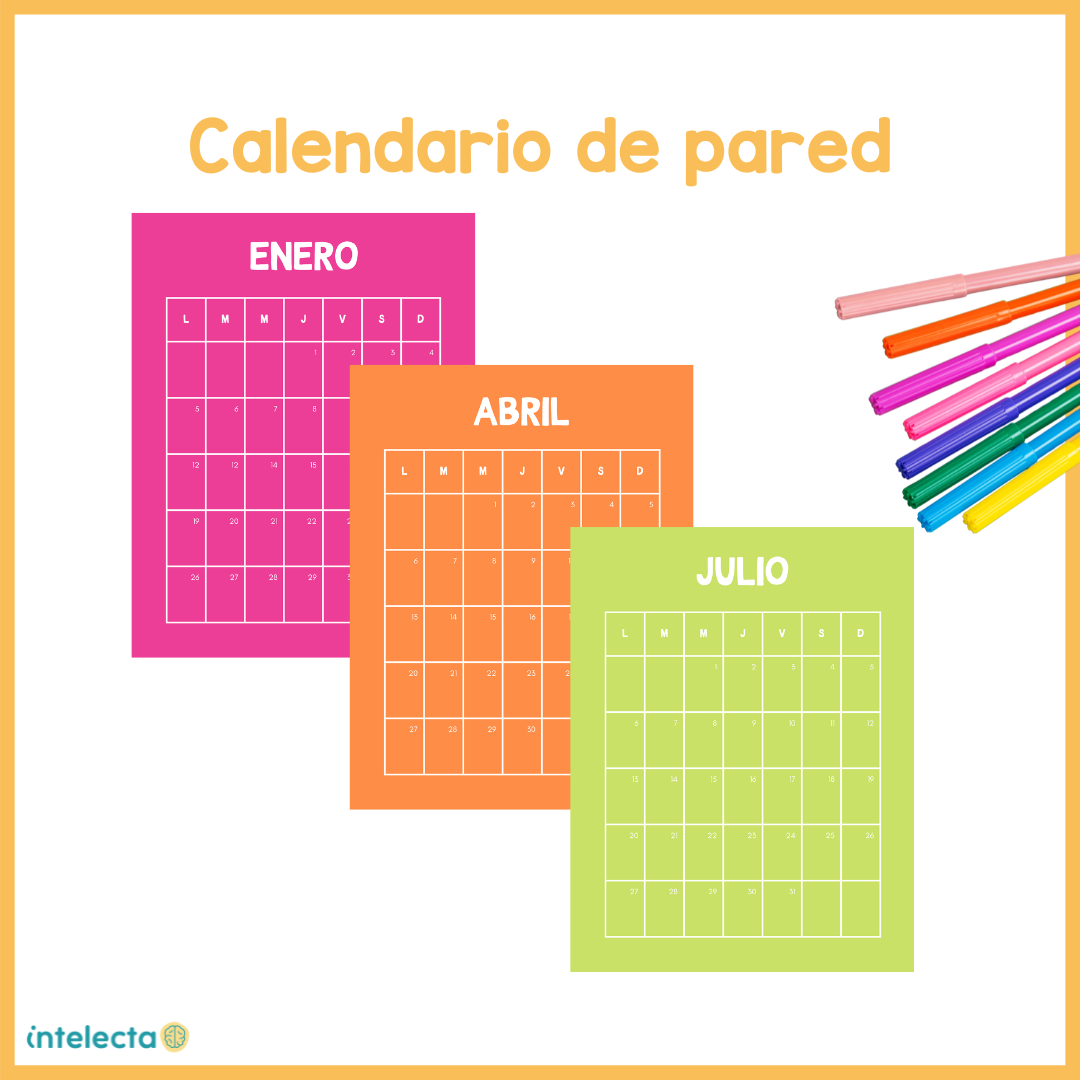 Calendario de pared