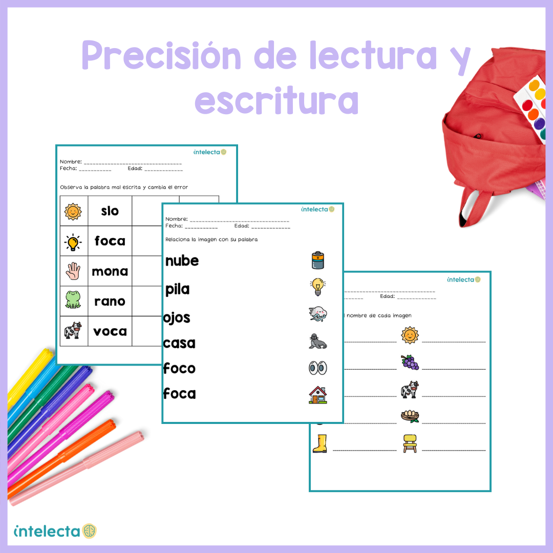 Precisión de lectura y escritura – Intelecta
