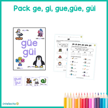 Cargar imagen en el visor de la galería, Pack ge, gi, gue, gui, güe, güi