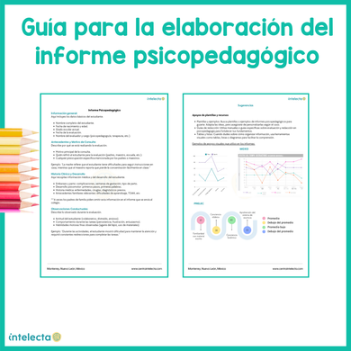 Guía para el Informe Psicopedagógico