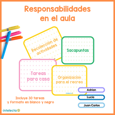 Responsabilidades para el aula