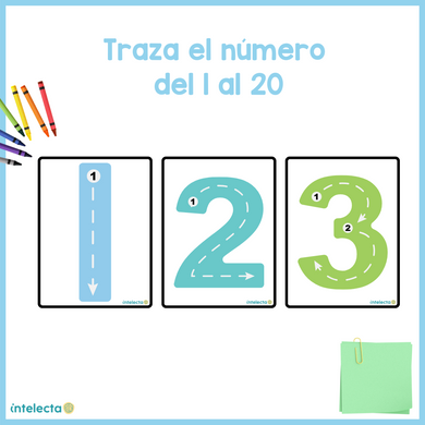 Traza el número (1-20)