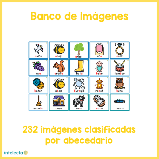 Banco de imágenes - grafema/fonema