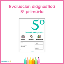 Cargar imagen en el visor de la galería, Evaluación diagnóstica 5° primaria