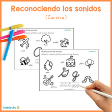 Cargar imagen en el visor de la galería, Reconociendo los sonidos (cursiva)