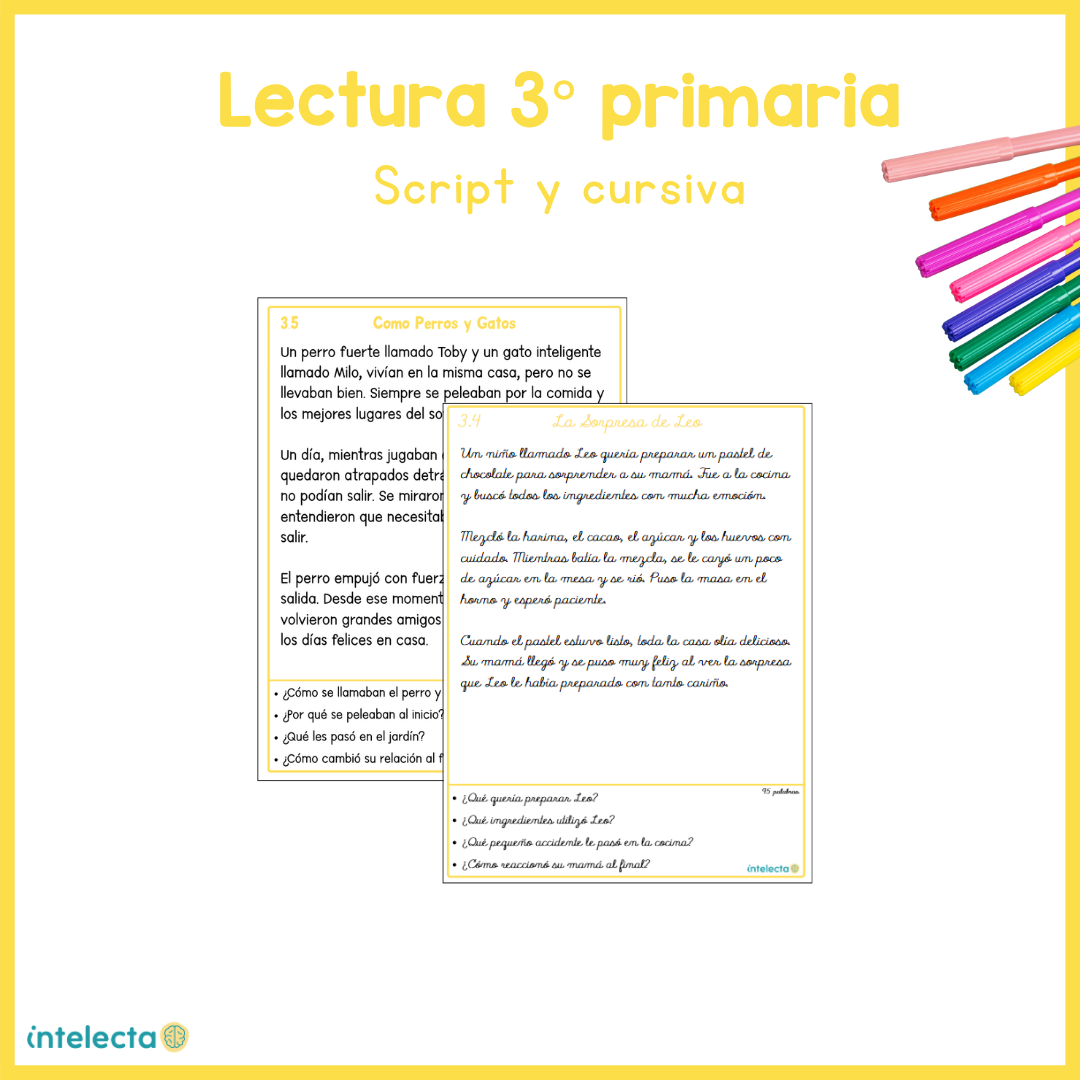 Lecturas 3° primaria