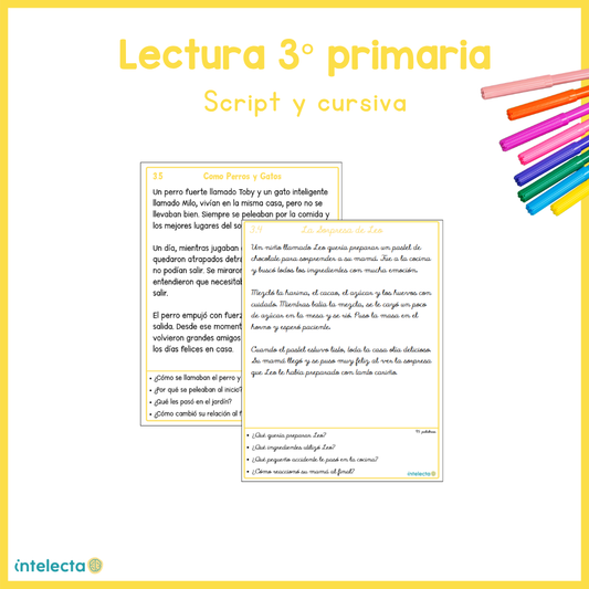 Lecturas 3° primaria