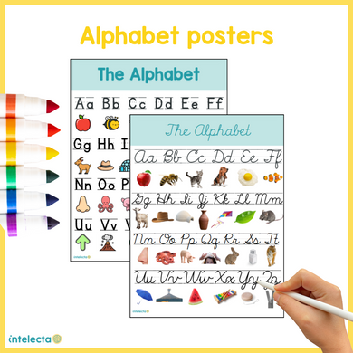 Alphabet posters