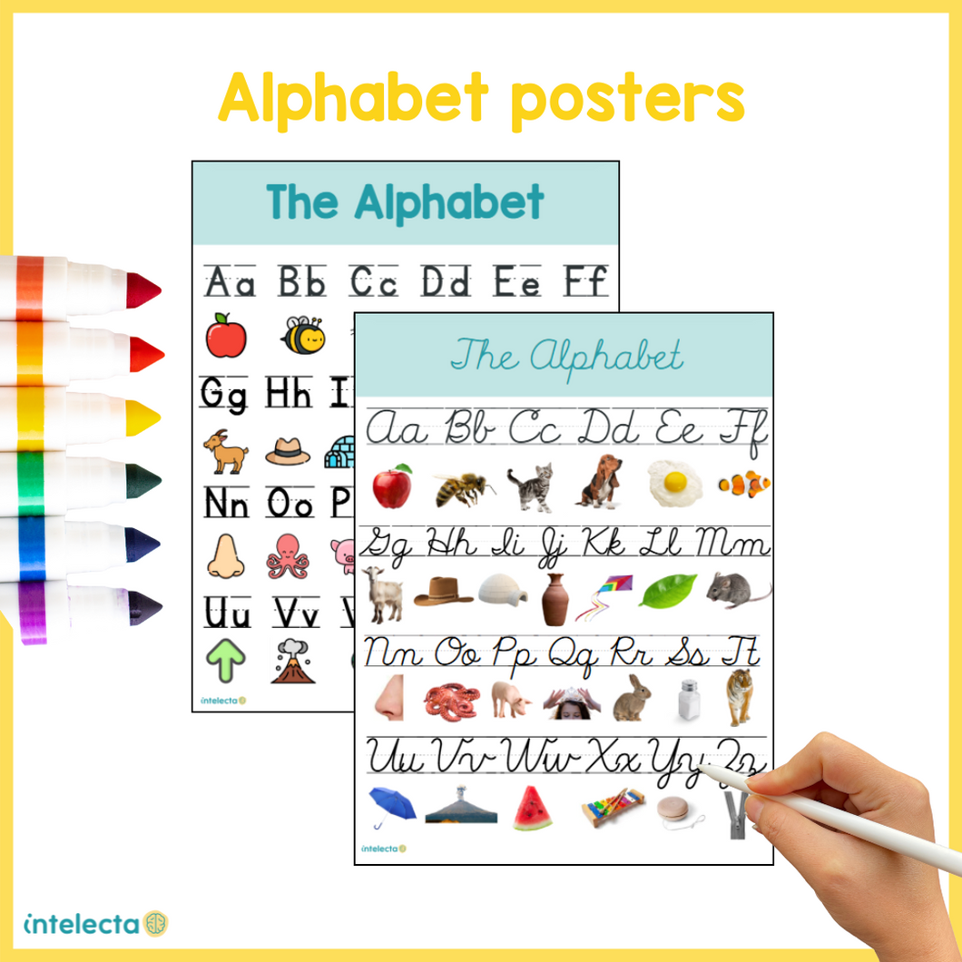 Alphabet posters