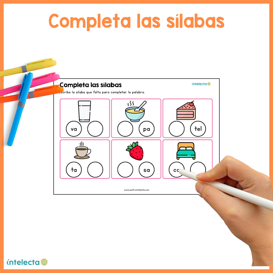 Completa las sílabas