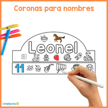 Cargar imagen en el visor de la galería, Coronas para nombres