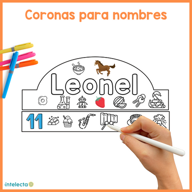 Coronas para nombres