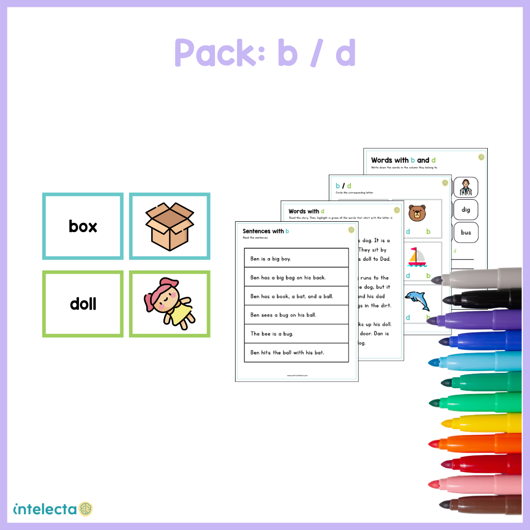 Pack: b/ d (inglés)