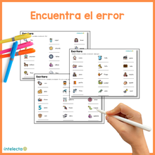 Cargar imagen en el visor de la galería, Encuentra el error- escritura