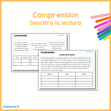 Cargar imagen en el visor de la galería, Comprensión- descifra la lectura