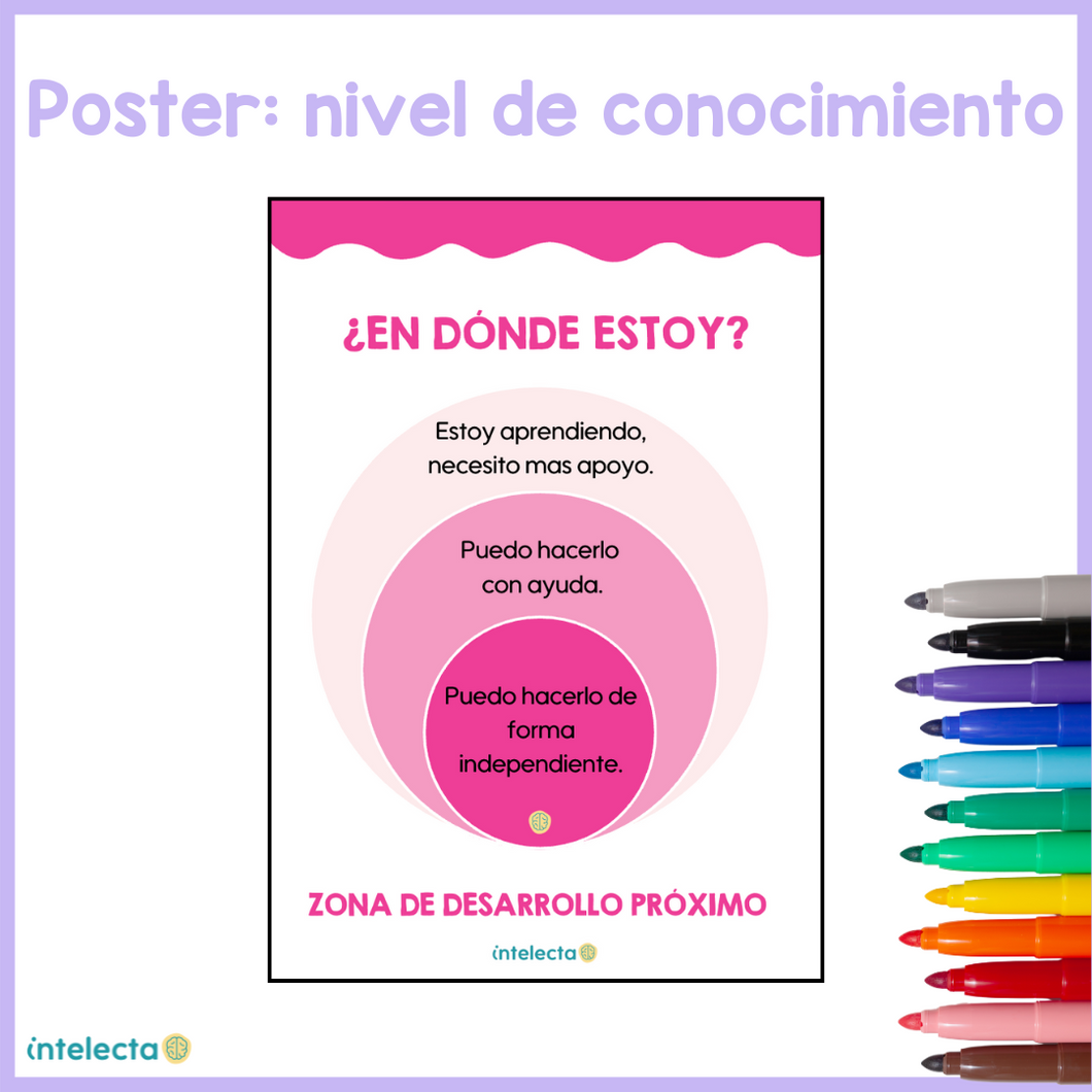Poster nivel de conocimiento