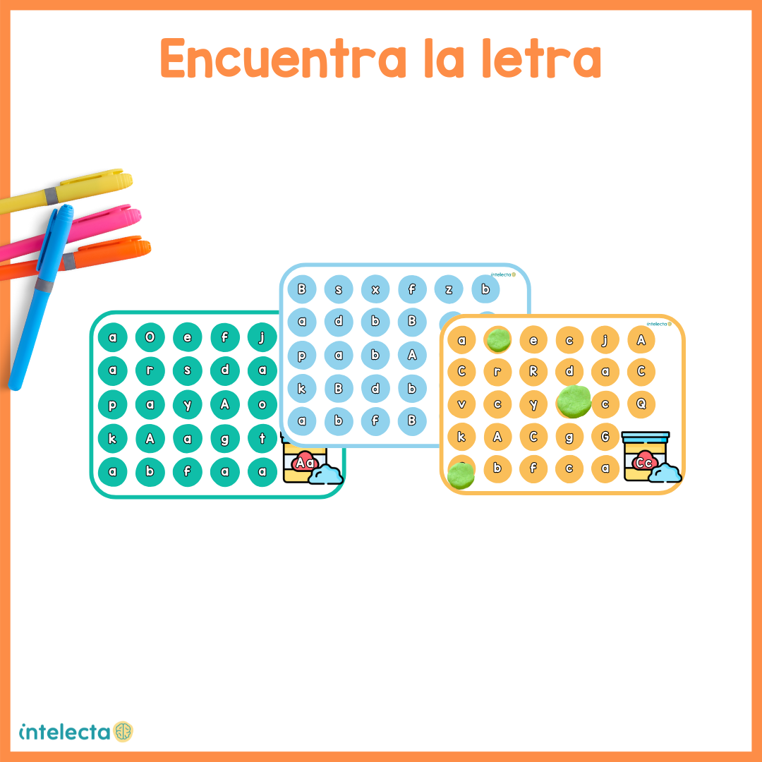 Encuentra la letra play doh