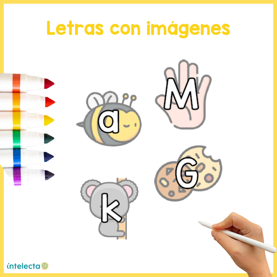 Letras con imagen