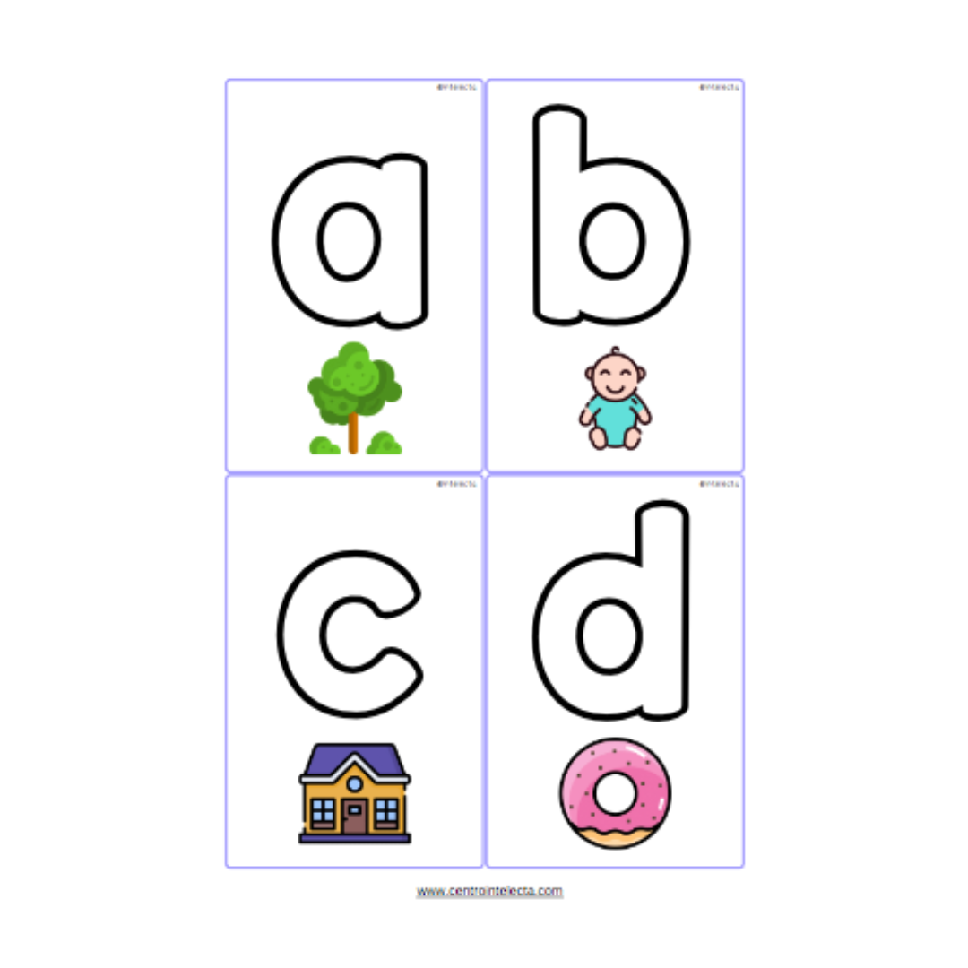 Flashcards abecedario