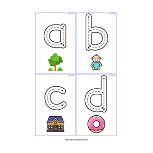 Flashcards abecedario