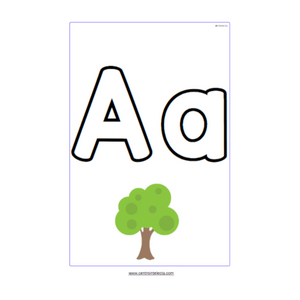 Flashcards abecedario