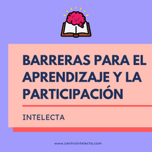 Cargar imagen en el visor de la galería, Barreras para el aprendizaje y la participación