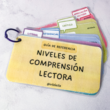 Cargar imagen en el visor de la galería, Niveles de comprensión lectora
