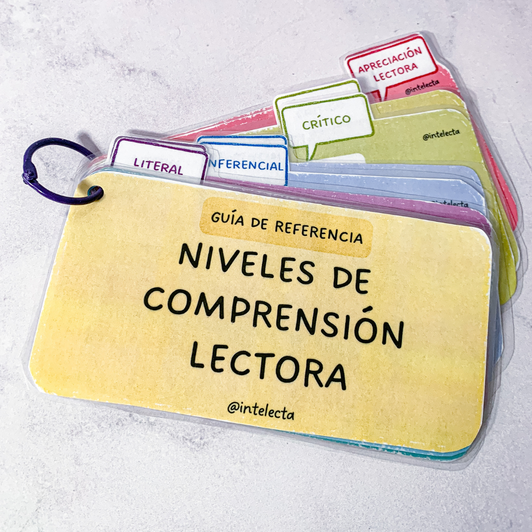 Niveles de comprensión lectora