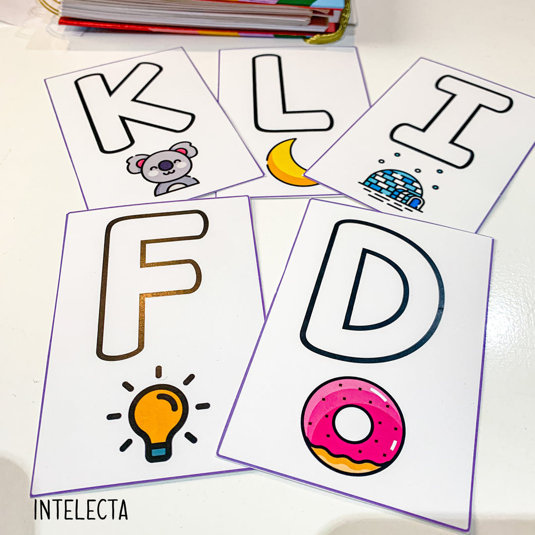 Flashcards abecedario